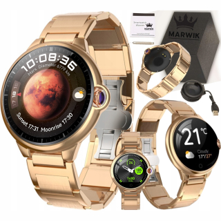 Smartwatch MARWIK WATCHES Smart Watch złoty